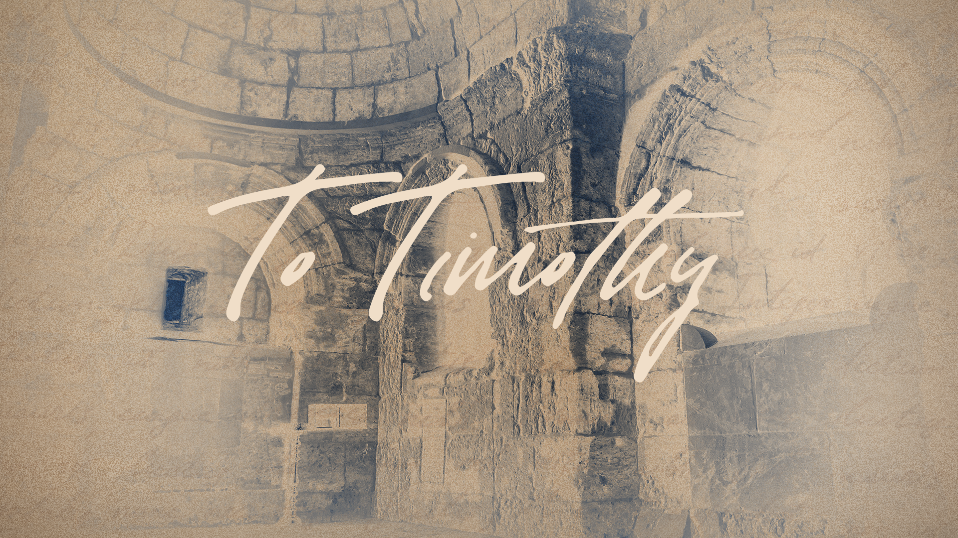 To Timothy: Part 2 (Audio)
